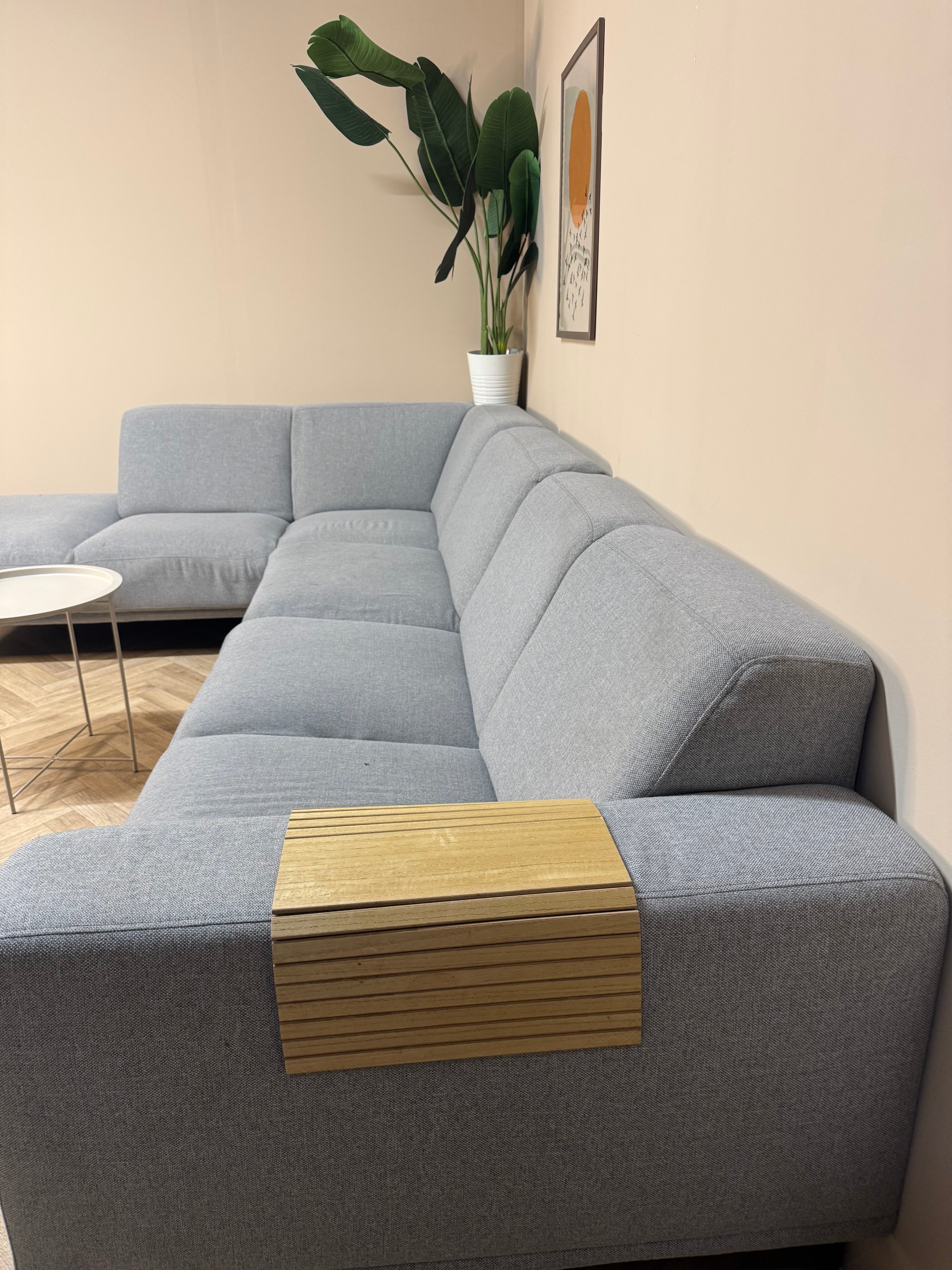 ✨ Grote grijze hoekbank met moderne uitstraling ✨antraciet