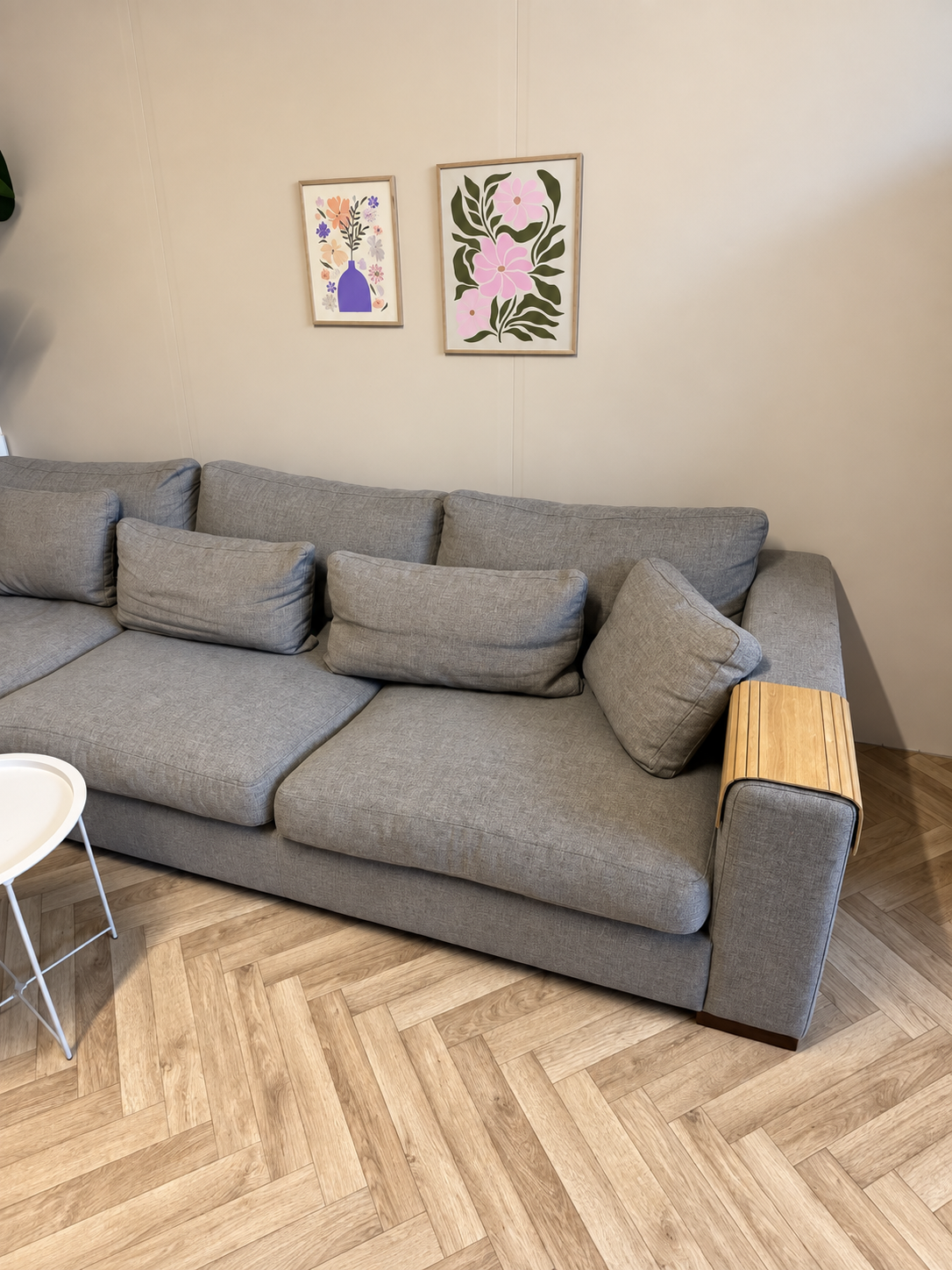 Grote Beige-Bruine Hoekbank – Extra Diep & Royaal Loungedeelte 🛋️